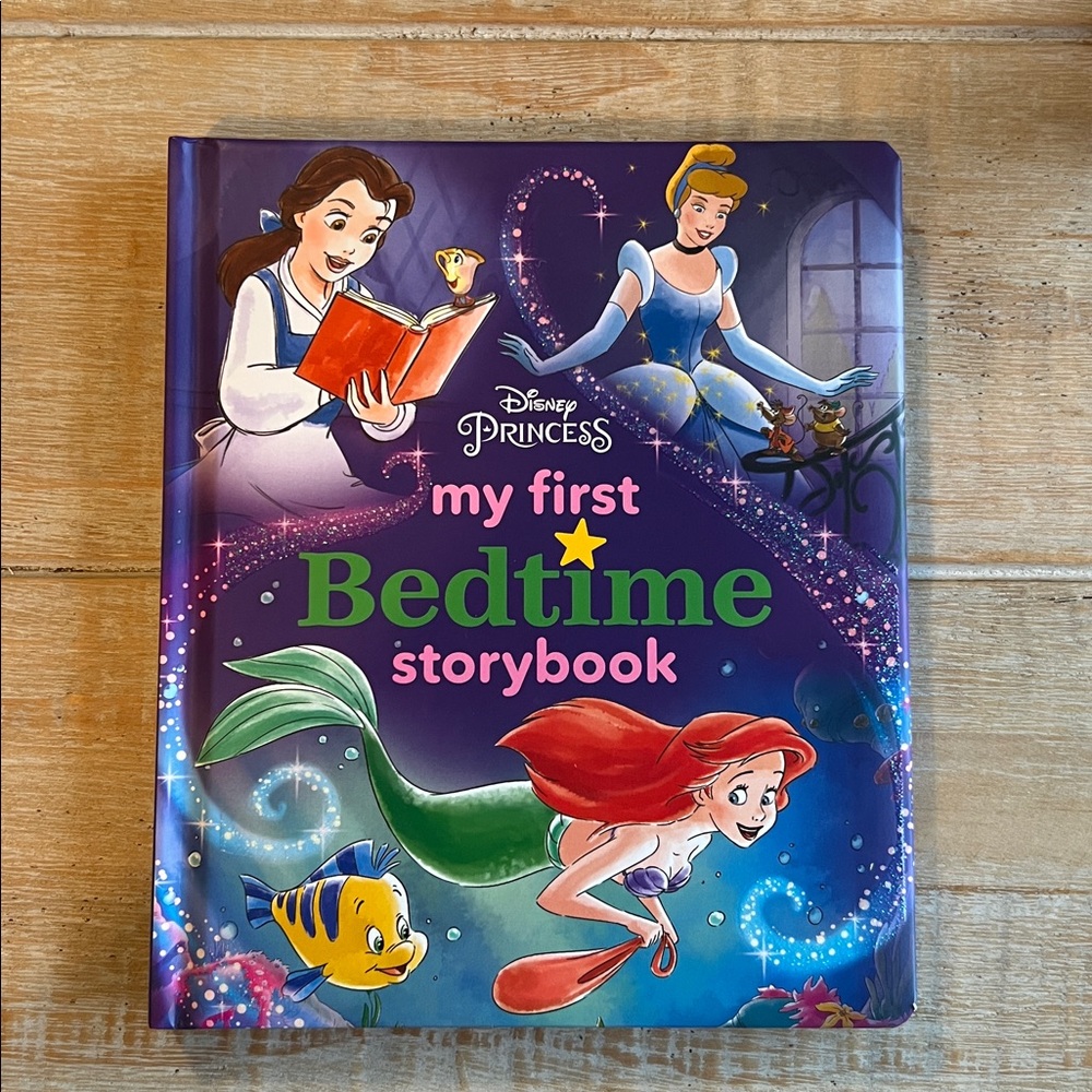 Disney Princess My First Bedtime Storybook - Purple and Red